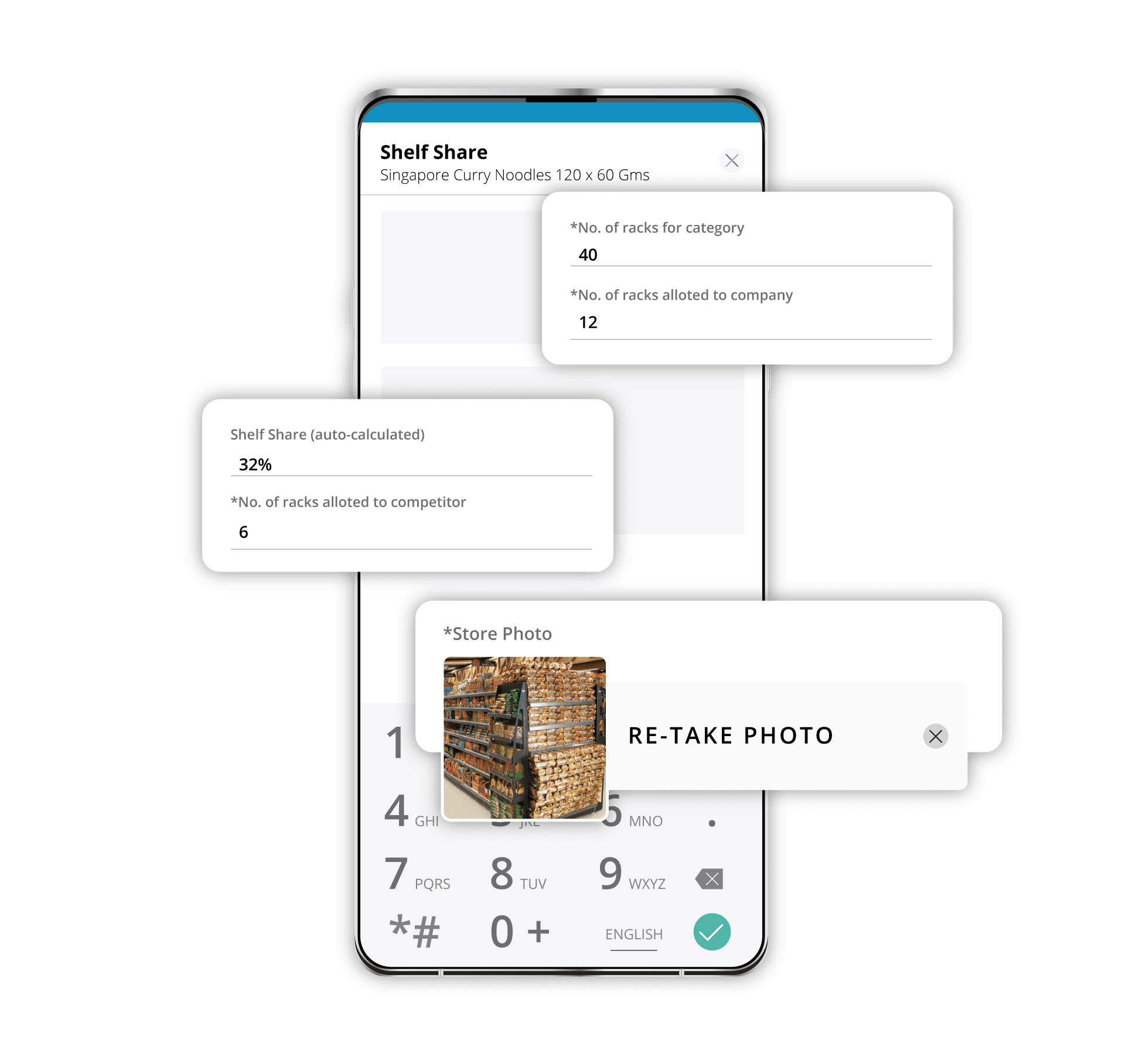 Track Planogram Compliance & Share of Shelf